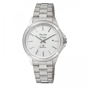 Alexandre Christie AC 1026 Silver White Man MDBSSSL